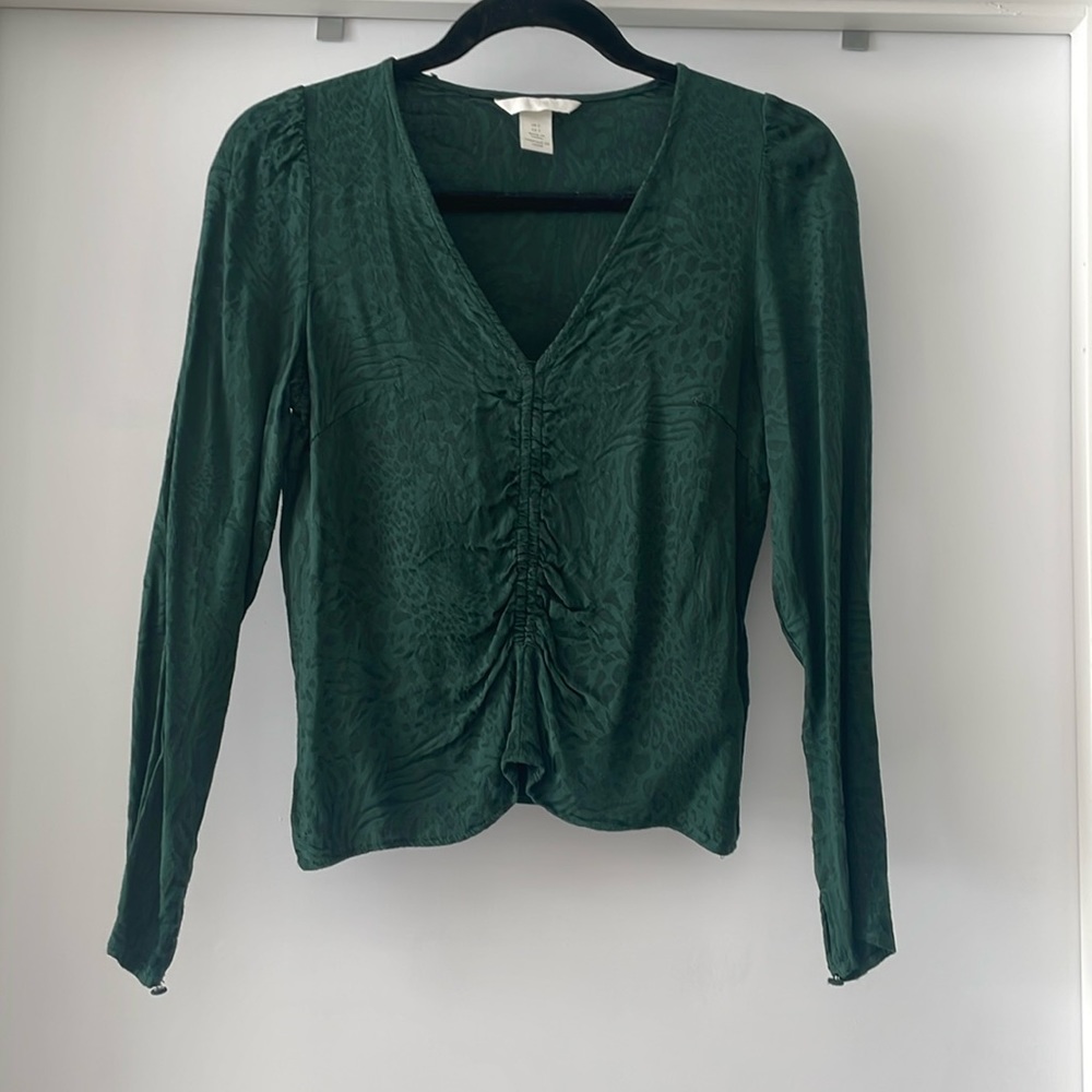 Dark green long sleeve